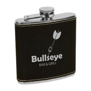 Powder Coated Stainless Steel Flask 6 oz.